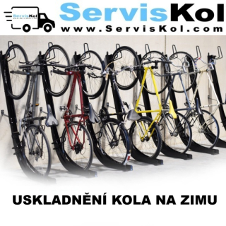 Uskladnění kola na den od ServisKol.com